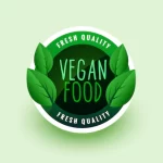 vegan-food-green-leaves-label-sticker_1017-26212